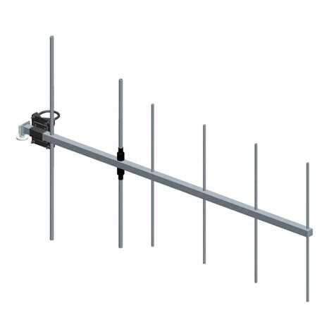 Yagi Antenna Prm Vhf Six Elements V H Polarized Belco