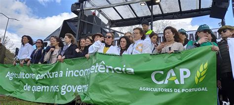 Cap Organiza Manifesta O De Agricultores Em Vora A De Mar O