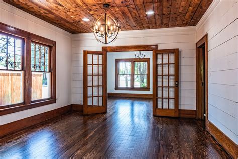 White Shiplap Walls And Ceiling Shelly Lighting