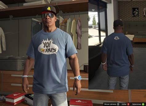 Franklin Shirts Pack RAP GTA5 Mods