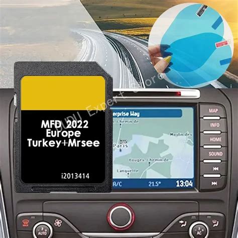 New Latest Genuine For Ford MFD 2022 Sync Map Sat Nav Sd Card Fiesta