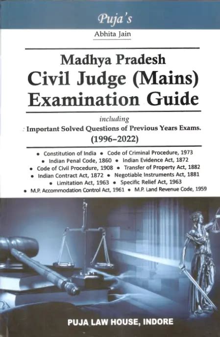 Madhya Pradesh MP Civil Judge Mains Examination Guide Including