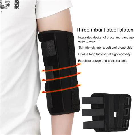 Upper Limb Elbow Joint Posture Corrector Arm Brace Built In Steel