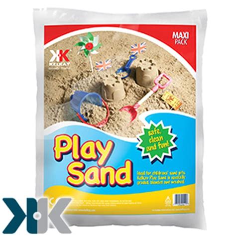 Kelkay Play Sand Maxi Pack Childrens Sand Pit Summer Home Bargains