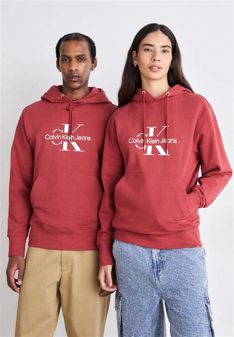 Calvin Klein Jeans Disrupted Outline Monologo Hoody Unisex Sweatshirt