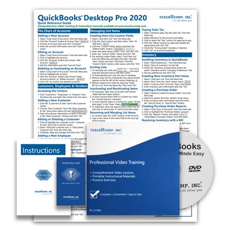 Learn Quickbooks Desktop Pro 2020 Deluxe Training Tutorial Video