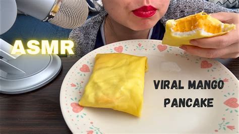 Asmr Viral Mango Pancake Youtube