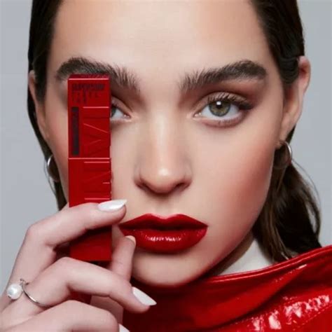 Labial Líquido Maybelline Superstay Vinyl Ink Acabado Brillante Color Red Hot en venta en Xalapa