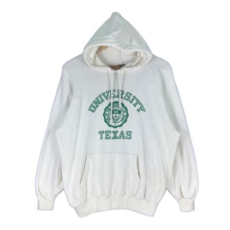 Vintage 90s University Of Texas Austin Sweatshirt Hoodie Made Etsy