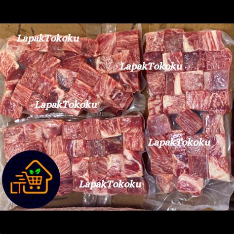 Jual Saikoro Wagyu Meltique Saikoro Cube Beef Saikoro Wagyu Premium