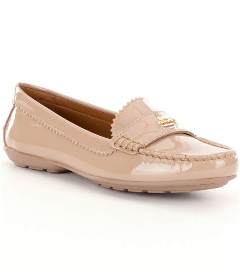 Coach Odette Patent Loafers In Pink Save 2 Lyst