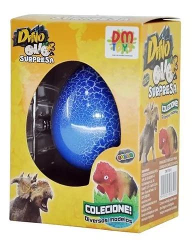 Dino Ovo Surpresa Color De Dinossauro Cresce Na Água Dm Toys MercadoLivre