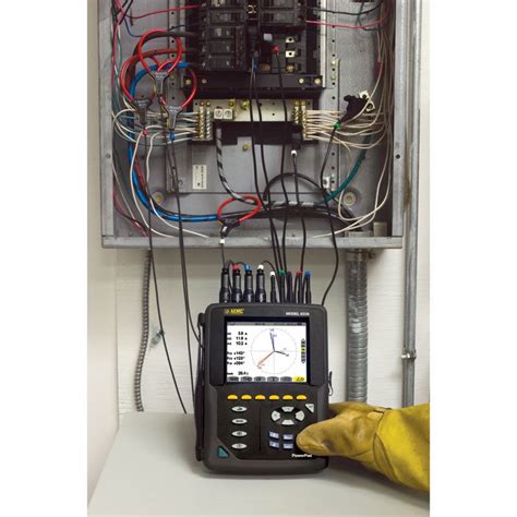 Aemc Powerpad Iii Model Advanced Power Quality Analyzer High