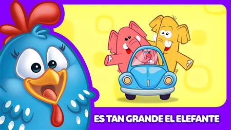 Es Tan Grande El Elefante Gallina Pintadita Canciones Infantiles