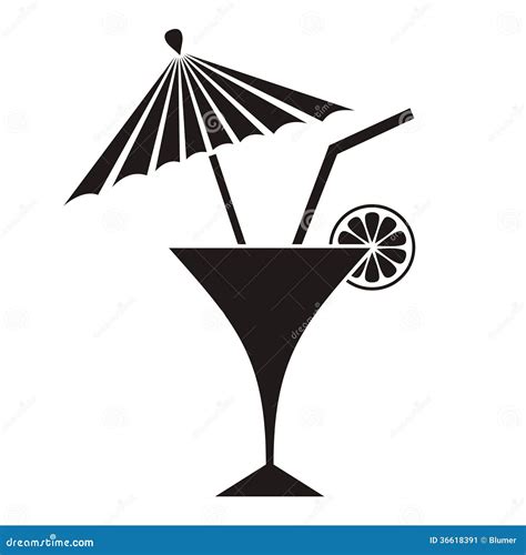 Cocktail Stock Vector Illustration Of Parasol Food