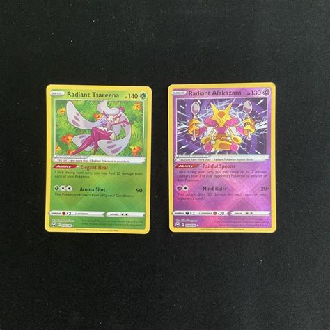 Pokemon Trading Card Game Tcg Radiant Tsareena Radiant