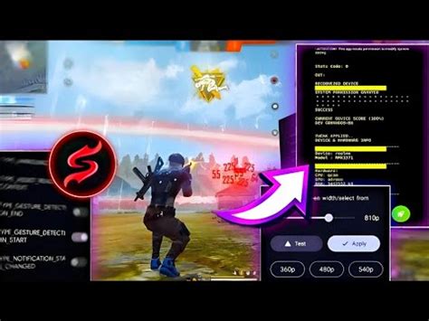 SCARLET HEADTRACKING FREE FIRE Android IOS HEADTRACKING