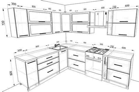 Planos De Cocinas Integrales Con Medidas En Pdf Gratis