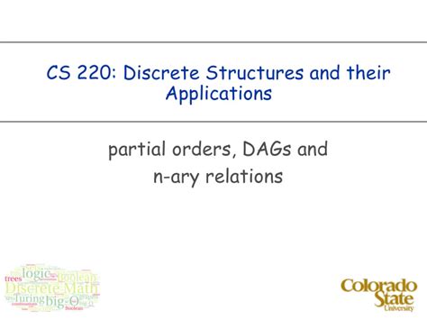 PPT CS 220 Discrete Structures And Their Applications Partial