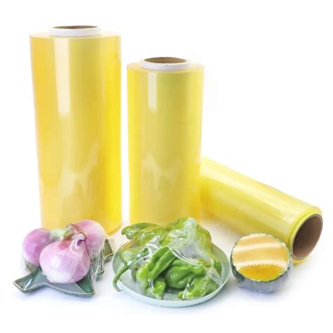 Food Wrap Plastic Keep Fresh Food Grade PVC Cling Film Fruits And