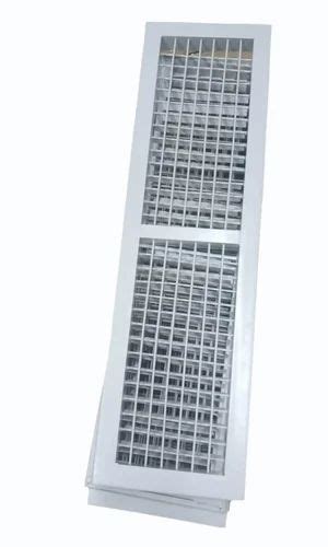 Aluminum Double Louver Adjustable Grill For Industrial Ac At Rs 620 Sq