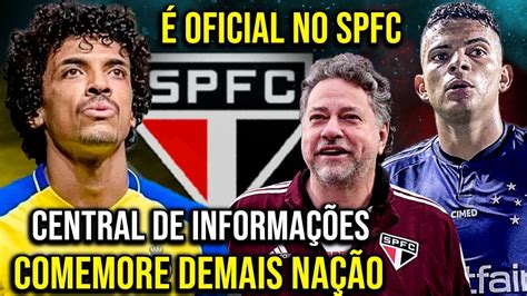 Oficial No S O Paulo Luiz Gustavo Foi Surpresa No Spfc Youtube