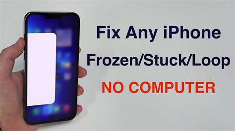 New Fix Any Iphone Frozenstuckloop Screen How To Force Restart Iphone Wired