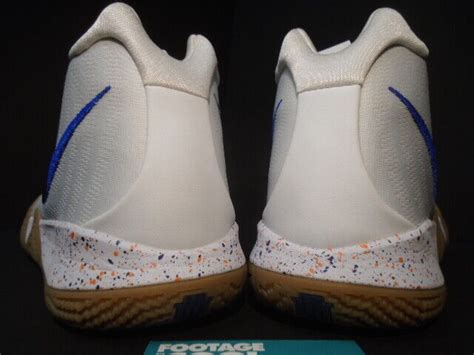 2018 NIKE KYRIE IRVING 4 IV WHITE DEEP ROYAL BLUE GUM… - Gem
