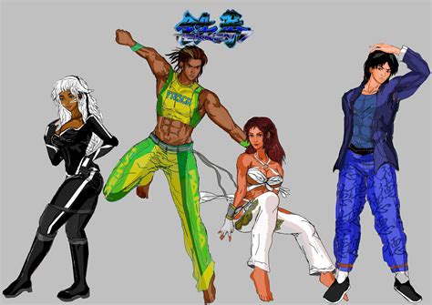 characters  tekken  part     la laker  deviantart