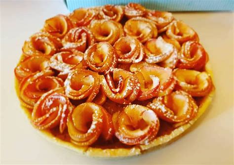 Tarte Aux Pommes En Forme De Roses 🌹🍎 De Mathilded Blog Cookpad