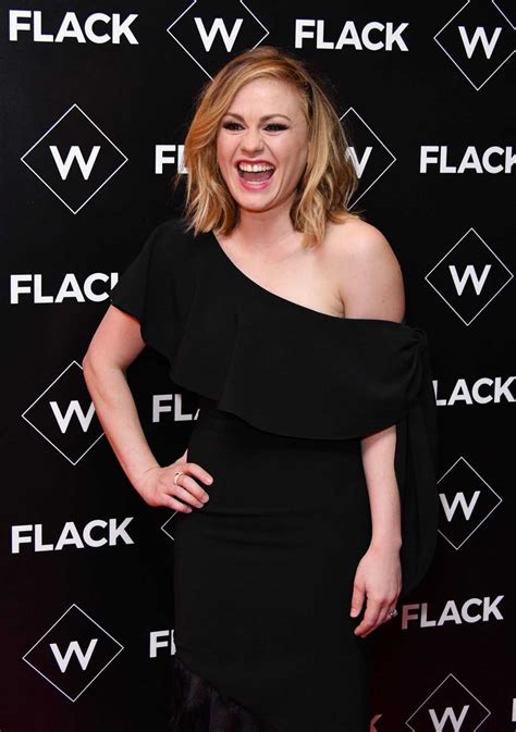 Anna Paquin Attends The Flack Tv Show Premiere In London 11132018