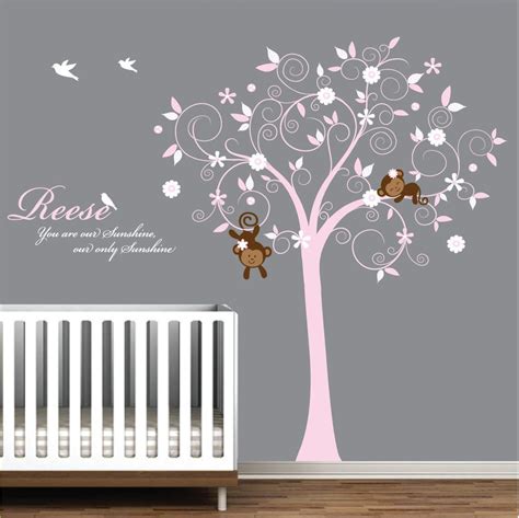 Wall Decals Vinyl Wall Decal Nursery Girl-e28