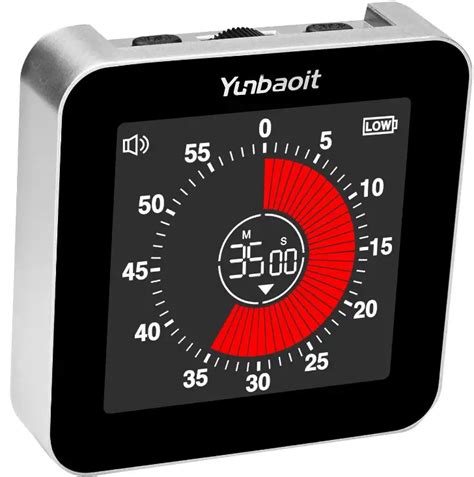 Yunbaoit Vt Pro Digital Rechargeable Visual Timer User Manual