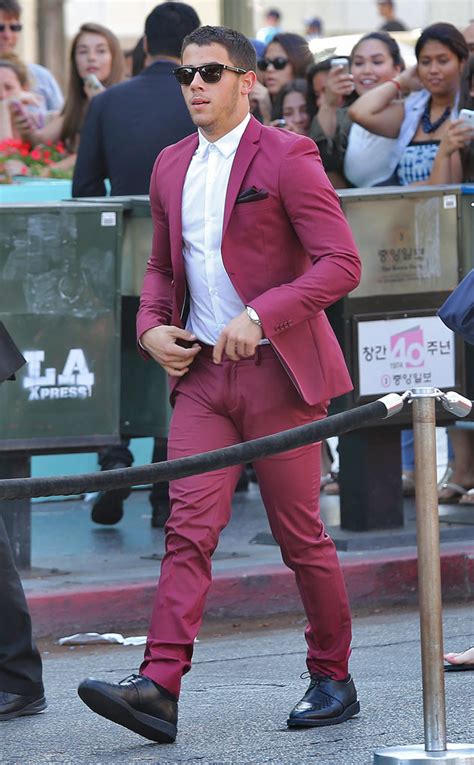 Nick Jonas Impressive Bulge Joins Growing List Of Hunky Hollywood Crotch Shots See The Pic