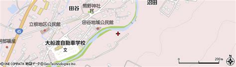 岩手県大船渡市立根町上ノ台59の地図 住所一覧検索｜地図マピオン