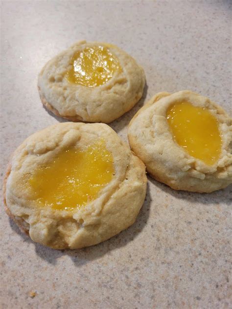 Lemon Curd Cookies • Krolls Korner