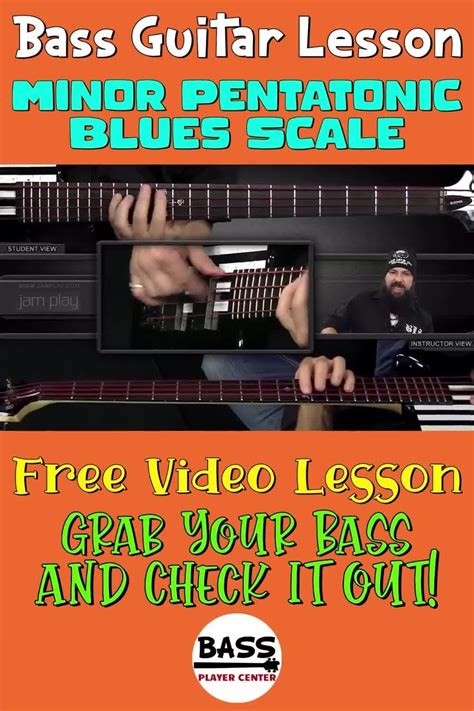 Bass Guitar Scales Minor Pentatonic Blues Scale Artofit