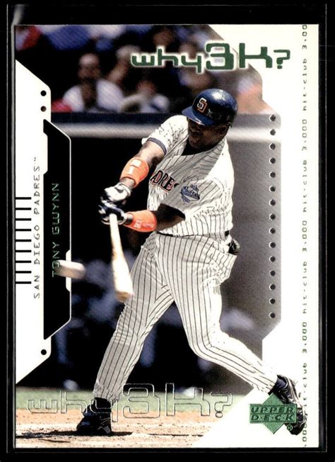 Upper Deck Hitter S Club Tony Gwynn Ex Ebay