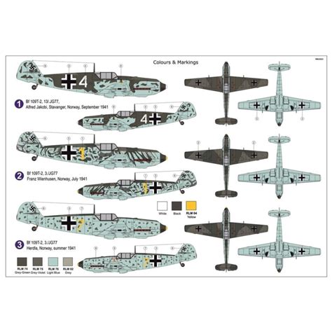 Az Models Model Kit Messerschmitt Bf 109T 2 Toni Over The North Sea