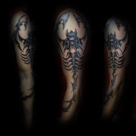 70 Scorpio Tattoo Designs For Men - Astrological Sign Ideas