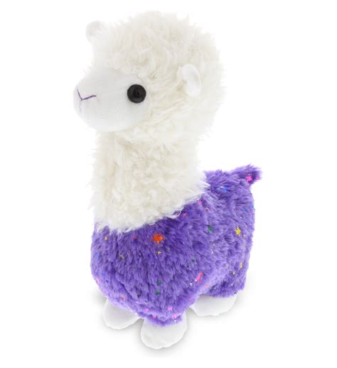 Dollibu Dollibu Sparkle Purple Llama Stuffed Animal Plush Kids