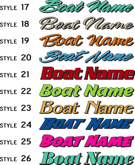 Boat Name Decal Custom Hull Graphic Premium Marine Vinyl Lettering