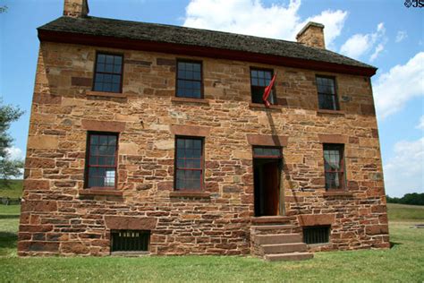 Stone House At Manassas National Historic Site A Tavern Used As Field Hospital Manassas Va