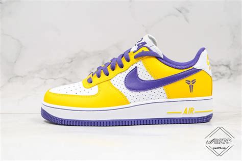 Nike Air Force Low Kobe Bryant La Varsity Purple Varsity Maize