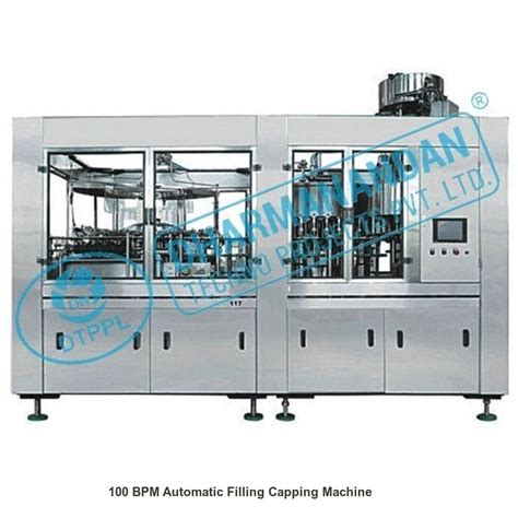 DTPPL Stainless Steel 100 BPM Automatic Filling Capping Machine At Rs