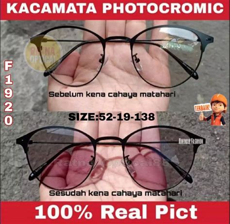 Ratna Frame Kacamata Photocromic Anti Radiasi Oval Ro Kacamata