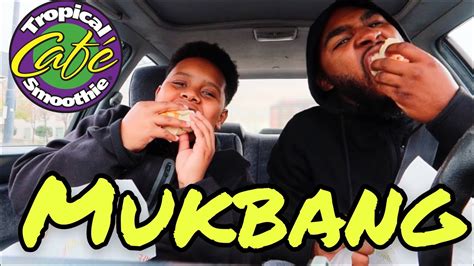 Tropical Smoothie Mukbang Vlogmas Youtube