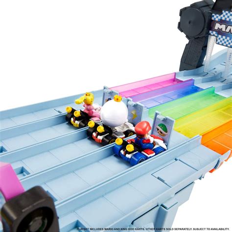 Mario Kart Le Circuit De Rainbow Road En Miniature Chez Hot Wheels Le Mag Jeux High Tech