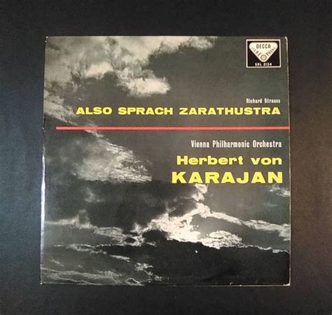 Richard Strauss Also Sprach Zarathustra Herbert Von Karajan Vienna