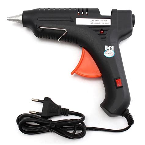 100W Heating Hot Melt Glue Gun For Art Craft Album Repair Tool High Quality In Glue Guns From